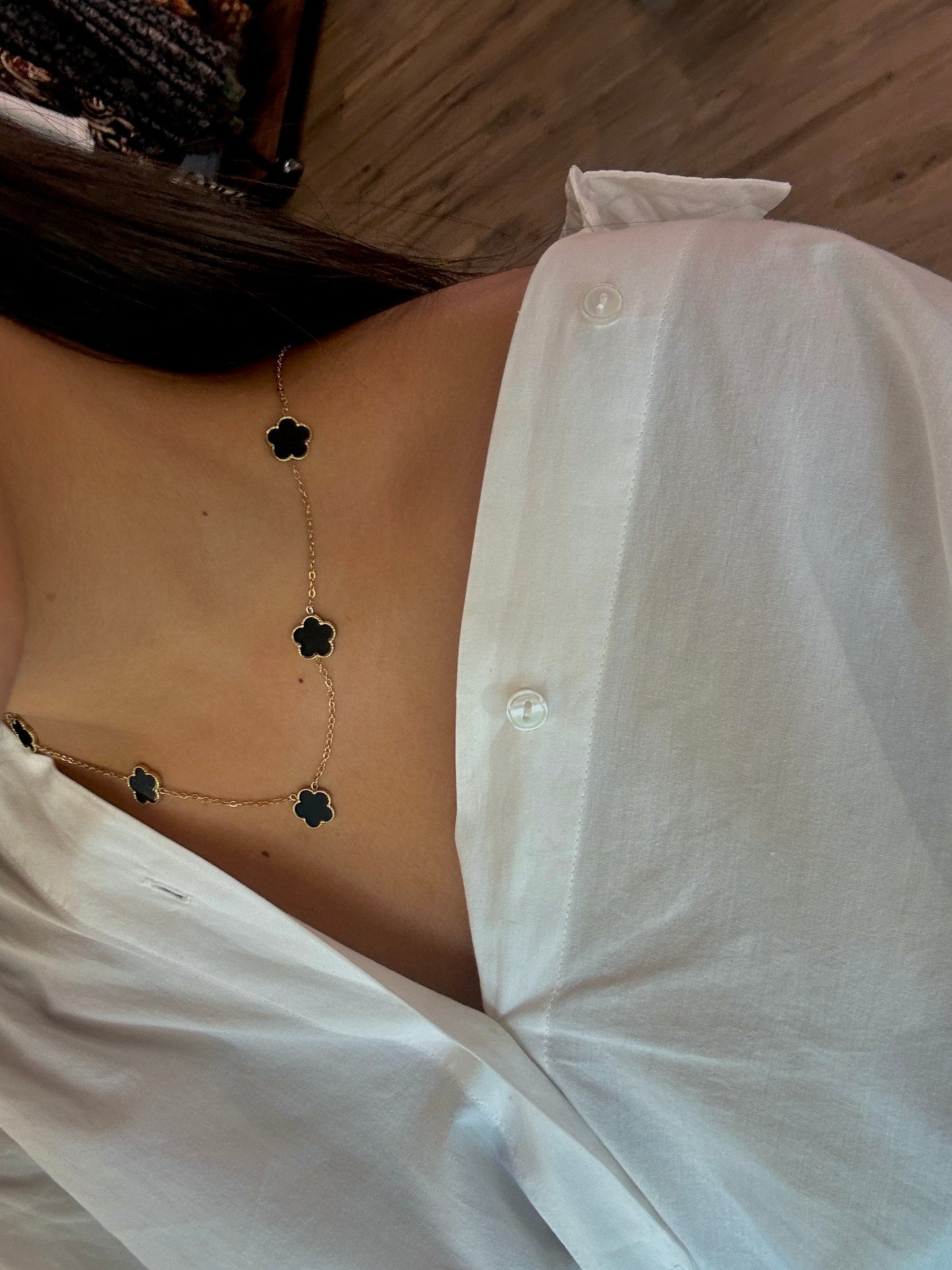 Collier trèfles