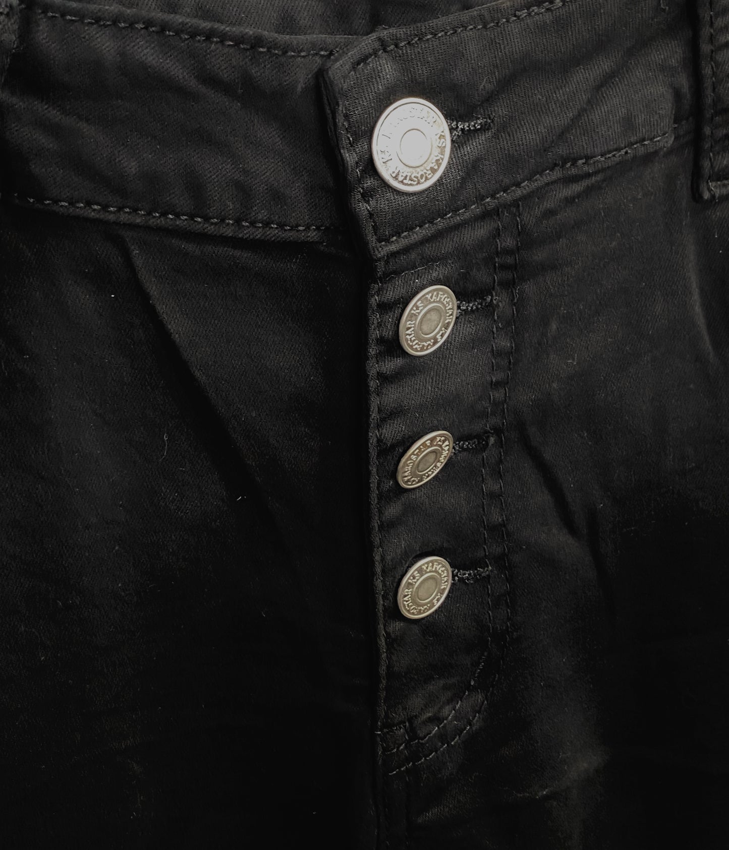 Karostar noir bouton K2705-1