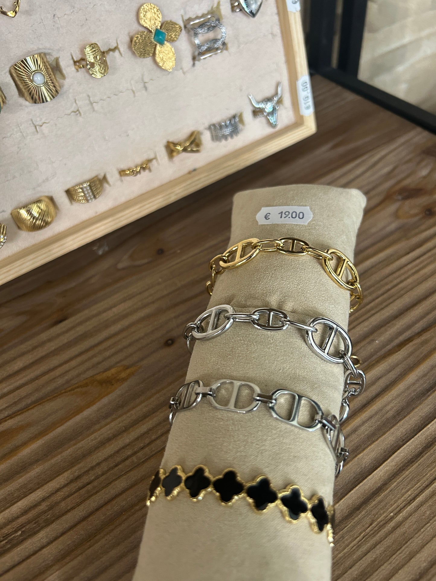 Bracelet trèfles