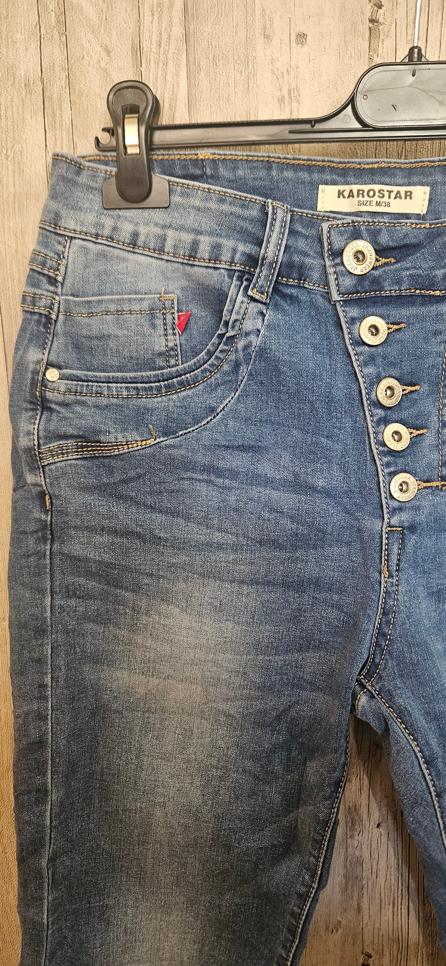 Pantacourt karostar bleu moyen KC8097