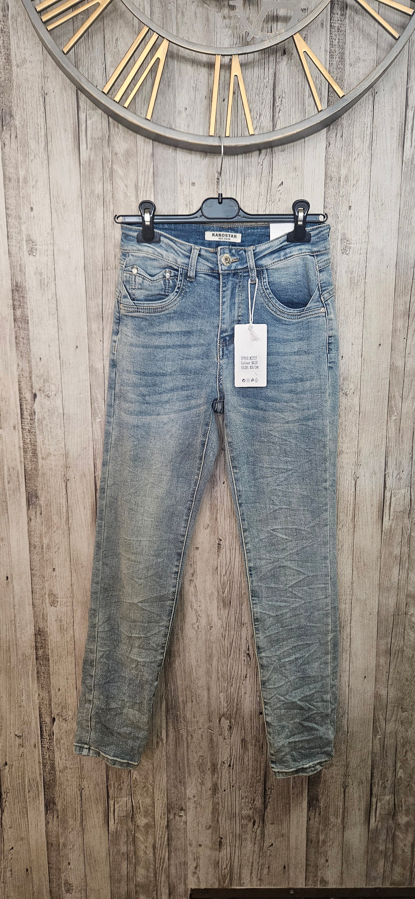Karostar bleu délavé K2727