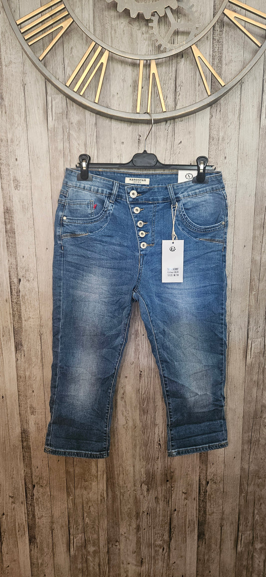Pantacourt karostar bleu moyen KC8097