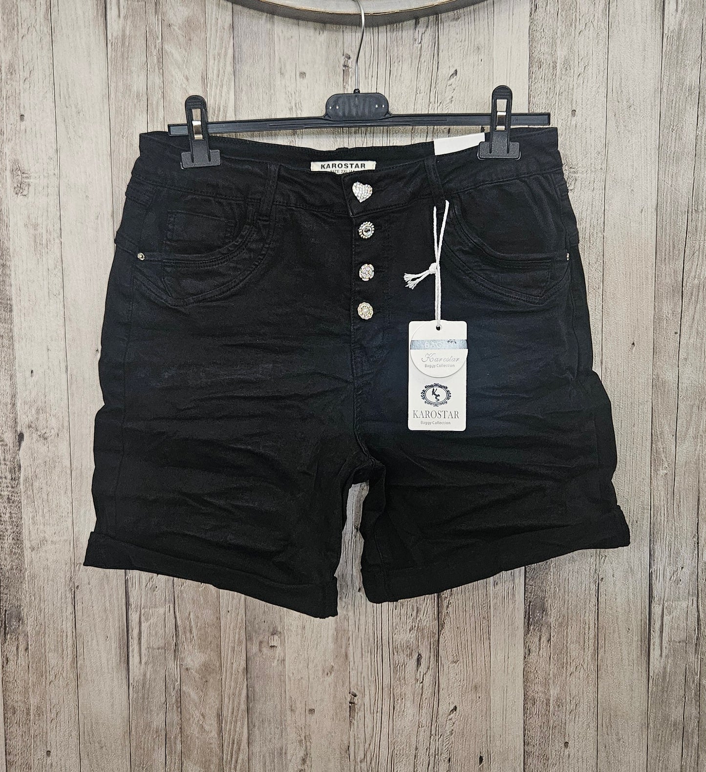SHORT Karostar noir